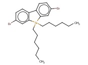 2,7-二<span class='lighter'>溴</span>-9,9'-二己基-9H-9-二<span class='lighter'>苯</span><span class='lighter'>并</span>硅杂环戊二烯