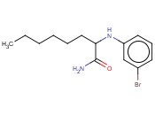 2-[(<span class='lighter'>3-BROMOPHENYL</span>)AMINO]OCTANAMIDE
