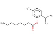 5-METHYL-2-(1-METHYLETHYL)PHENYL ESTER OCTANOIC ACID