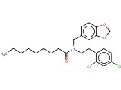 N-(1,3-BENZODIOXOL-5-YLMETHYL)-N-[2-(2,4-DICHLOROPHENYL)ETHYL]-NONANAMIDE