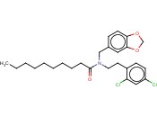 DECANAMIDE, N-(1,3-BENZODIOXOL-5-YLMETHYL)-N-[2-(2,4-DICHLOROPHENYL)ETHYL]-
