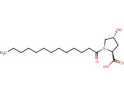 N-十四碳酰基-4-羟基-<span class='lighter'>L-</span>脯<span class='lighter'>氨酸</span>