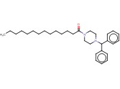 1-TETRADECANONE, 1-[4-(DIPHENYLMETHYL)-1-PIPERAZINYL]-