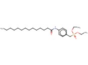 DIETHYL 4-TETRADECANAMIDOBENZYLPHOSPHONATE