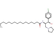 N-[(1R,2R)-2-(4-氯苯基)-2-羟基-1-(1-<span class='lighter'>吡咯烷</span><span class='lighter'>甲基</span>)乙基]-十六酰胺