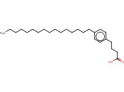 4-(4-HEXADECYLPHENYL)<span class='lighter'>BUTYRIC</span> ACID