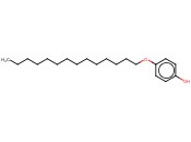 4-十四烷<span class='lighter'>氧基</span><span class='lighter'>苯酚</span>