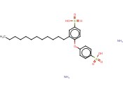 <span class='lighter'>BENZENESULFONIC</span> ACID,<span class='lighter'>DODECYL</span>-4-(4-SULFOPHENOXY)-, AMMONIUM SALT (1:2)