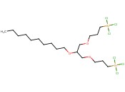 1,3-BIS(3-TRICHLOROSILYLPROPOXY)-2-DECYLOXYPROPANE