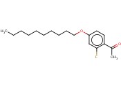 <span class='lighter'>4-N-DECYLOXY-2-FLUOROACETOPHENONE</span>