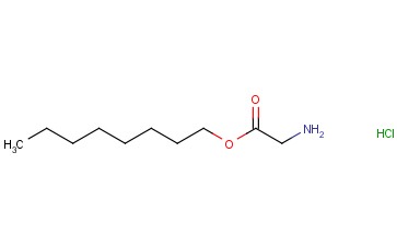 甘<span class='lighter'>氨酸</span>n-辛<span class='lighter'>酯</span><span class='lighter'>盐酸盐</span>