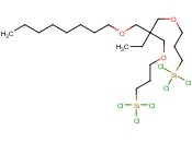 3,3-BIS(TRICHLOROSILYLPROPOXYMETHYL)-5-OXA-TRIDECANE