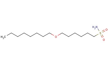 6-(OCTYLOXY)<span class='lighter'>HEXANE</span>-1-SULFONAMIDE