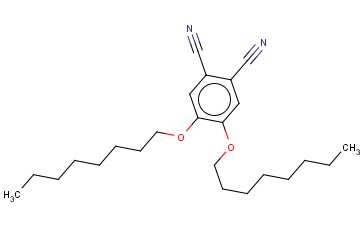 4,5-二辛氧基-1,2-<span class='lighter'>苯</span>二<span class='lighter'>甲</span><span class='lighter'>腈</span>