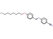 p-辛氧基<span class='lighter'>苄</span>烯-p-<span class='lighter'>氰</span><span class='lighter'>基</span>苯胺
