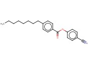 <span class='lighter'>4-CYANOPHENYL</span> <span class='lighter'>4-N-OCTYLBENZOATE</span>