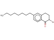 2-溴-3,4-二氢-6-辛基-1(2H)-萘酮