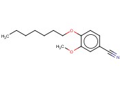 4-(HEPTYLOXY)-3-<span class='lighter'>METHOXYBENZONITRILE</span>
