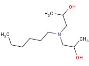 1-[HEXYL(2-HYDROXYPROPYL)AMINO]PROPAN-2-OL