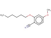 2-(HEXYLOXY)-<span class='lighter'>4-METHOXYBENZONITRILE</span>
