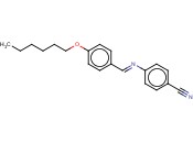 p-己<span class='lighter'>氧基</span><span class='lighter'>苄</span>烯-p-氨基<span class='lighter'>苄</span>腈