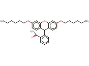 2-(3,6-DIHEXYLOXYXANTHEN-9-YL)BENZAMIDE