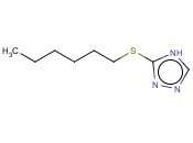 3-正-己基硫代-1,2,4-三唑