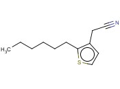 2-(2-HEXYLTHIOPHEN-3-YL)<span class='lighter'>ACETONITRILE</span>