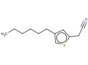 2-(4-HEXYLTHIOPHEN-2-YL)<span class='lighter'>ACETONITRILE</span>