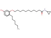 N-CYCLOPROPYL-11-(2-HEXYL-5-HYDROXYPHENOXY)-UNDECANAMIDE