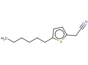 5-HEXYLTHIOPHENE-2-<span class='lighter'>ACETONITRILE</span>