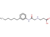 3-(2-(3-HEXYLPHENYLAMINO)-2-OXOETHYLAMINO)PROPANOIC ACID