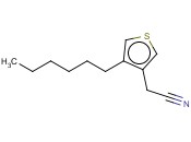 2-(4-HEXYLTHIOPHEN-3-YL)<span class='lighter'>ACETONITRILE</span>