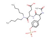 N-ACETYL-O-PHOSPHONO-L-TYROSYL-N,N-DIPENTYL-L-A-<span class='lighter'>GLUTAMINE</span>