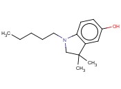 1-(N)-PENTYL-3,3-DIMETHYL-5-HYDROXY-INDOLINE