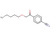 4-[2-(PENTYLOXY)<span class='lighter'>ACETYL</span>]BENZONITRILE