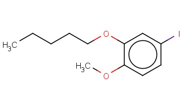 4-碘-1-<span class='lighter'>甲</span><span class='lighter'>氧基</span>-2-(正戊<span class='lighter'>氧基</span>)<span class='lighter'>苯</span>