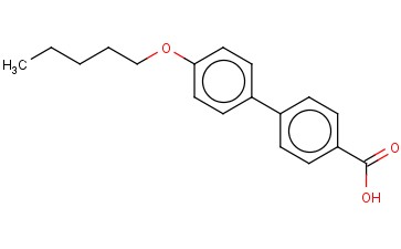 4-(PENTYLOXY)-4'-<span class='lighter'>BIPHENYLCARBOXYLIC</span> ACID