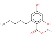 BENZOIC ACID, 2,4-DIHYDROXY-6-PENTYL-, METHYL ESTER