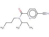 N-(BUTAN-2-YL)-N-BUTYL-5-<span class='lighter'>CYANOPYRIDINE</span>-2-CARBOXAMIDE
