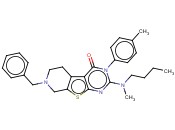 7-BENZYL-2-(BUTYL(METHYL)AMINO)-3-(P-TOLYL)-5,6,7,8-TETRAHYDROPYRIDO[4',3':4,5]THIENO[2,3-D]PYRIMIDIN-4(3H)-ONE