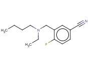 3-([BUTYL(ETHYL)AMINO]METHYL)-<span class='lighter'>4-FLUOROBENZONITRILE</span>