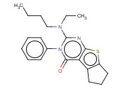 2-(BUTYL(ETHYL)AMINO)-3-PHENYL-6,7-DIHYDRO-3H-CYCLOPENTA[4,5]THIENO[2,3-D]PYRIMIDIN-4(5H)-ONE