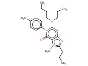 2-(N-BUTYL-N-PROPYLAMINO)-5-METHYL-6-PROPYL-3-P-TOLYLTHIENO[2,3-D]PYRIMIDIN-4(3H)-ONE
