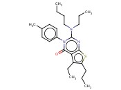 2-(N-BUTYL-N-PROPYLAMINO)-5-ETHYL-6-PROPYL-3-P-TOLYLTHIENO[2,3-D]PYRIMIDIN-4(3H)-ONE