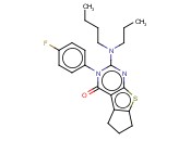 2-(BUTYL(PROPYL)AMINO)-3-(4-FLUOROPHENYL)-6,7-DIHYDRO-3H-CYCLOPENTA[4,5]THIENO[2,3-D]PYRIMIDIN-4(5H)-ONE