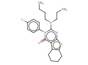 2-(BUTYL(PROPYL)AMINO)-3-(4-FLUOROPHENYL)-5,6,7,8-TETRAHYDROBENZO[4,5]THIENO[2,3-D]PYRIMIDIN-4(3H)-ONE