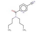 N,N-DIBUTYL-5-<span class='lighter'>CYANOPYRIDINE</span>-2-CARBOXAMIDE