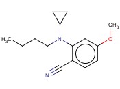 2-[BUTYL(CYCLOPROPYL)AMINO]-<span class='lighter'>4-METHOXYBENZONITRILE</span>