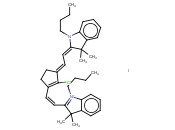 1-BUTYL-2-((E)-2-((3E)-3-[(2Z)-2-(1-BUTYL-3,3-DIMETHYL-1,3-DIHYDRO-2H-INDOL-2-YLIDENE)ETHYLIDENE]-2-CHLOROCYCLOPENT-1-EN-1-YL)VINYL)-3,3-DIMETHYL-3H-INDOLIUM IODIDE